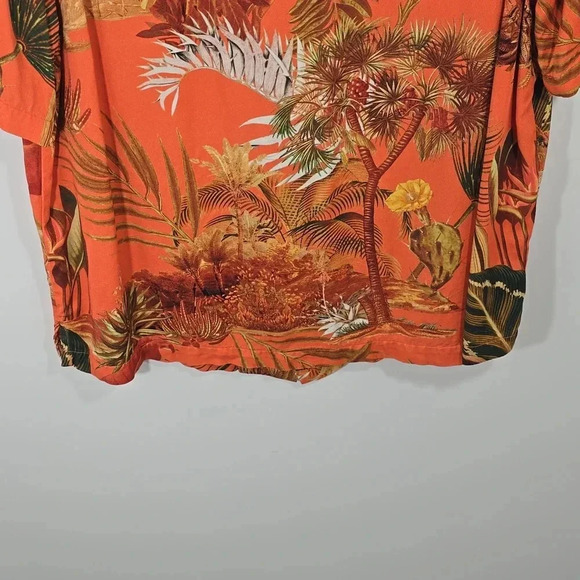 {H&M} Men's Relaxed Fit Resort Shirt - Desert Print - Size Large - Picture 10 of 11
